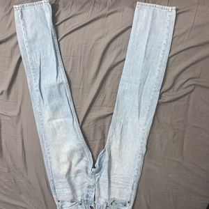 Light skinny jeans